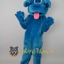 Blue Dog Mascot Costume