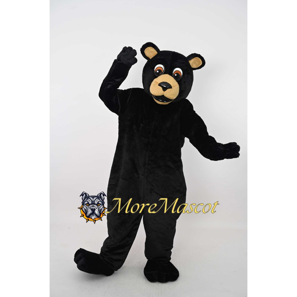 Black Bear Mascot Costume