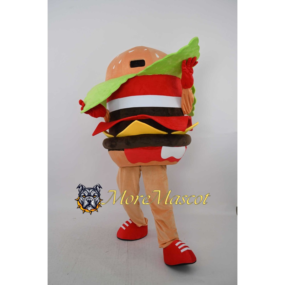 Hamburger Mascot Costume