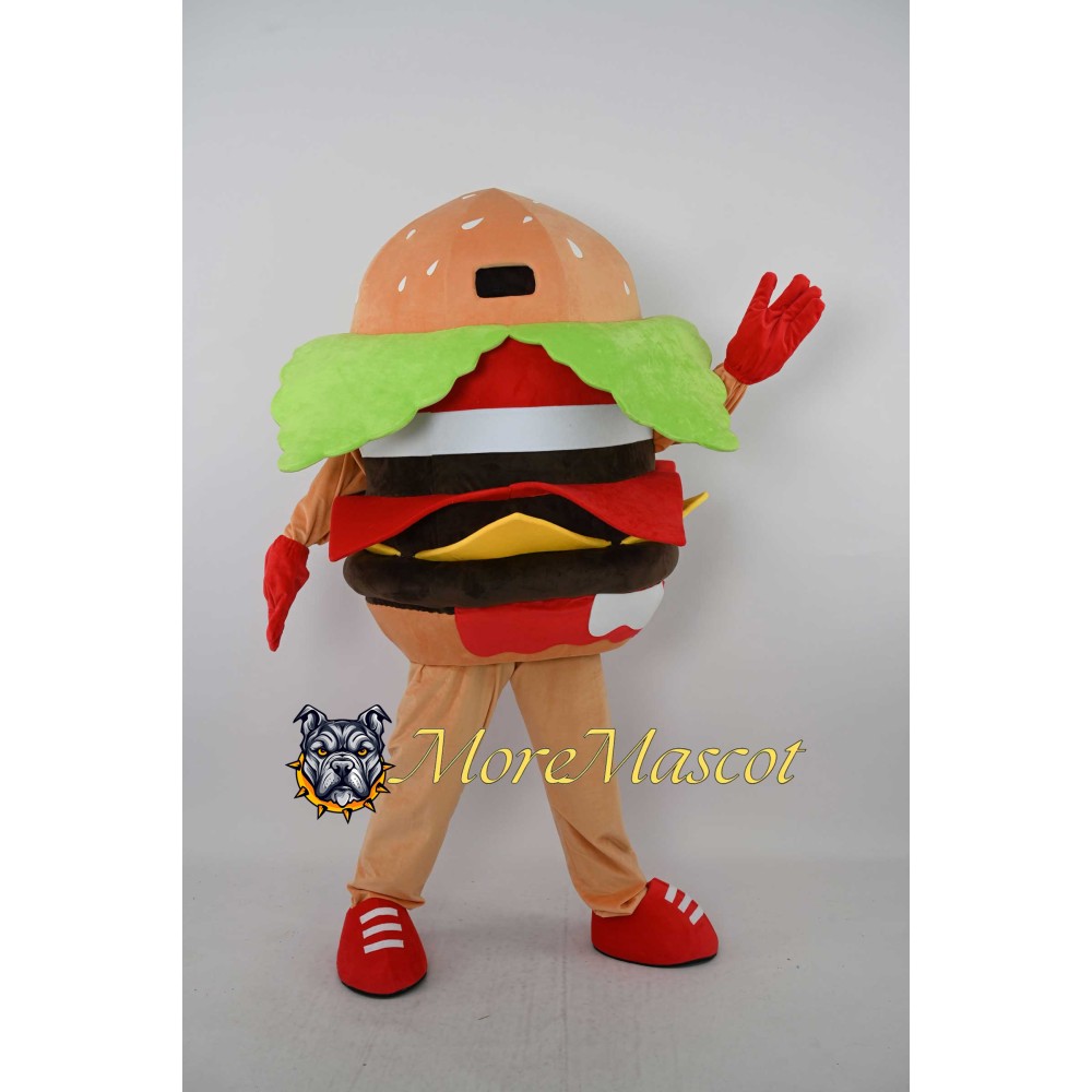 Hamburger Mascot Costume