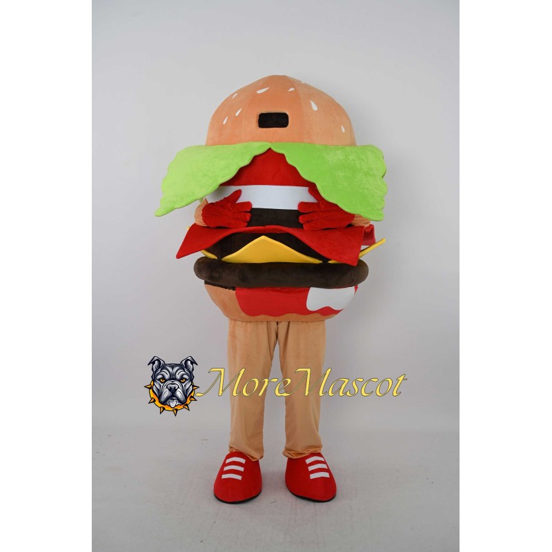 Hamburger Mascot Costume