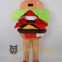Hamburger Mascot Costume