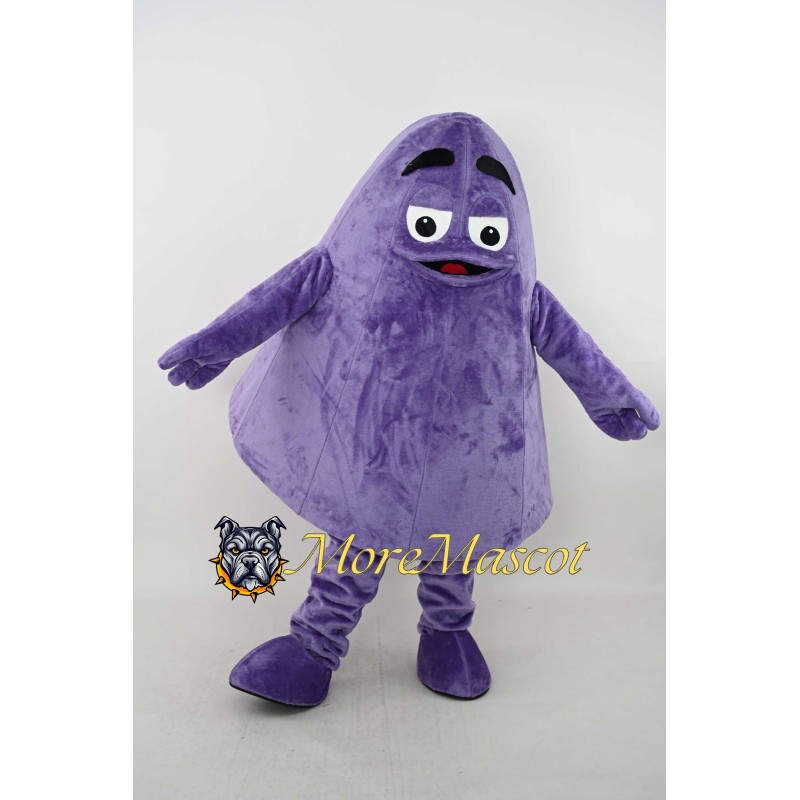Purple Monster Mascot Costume