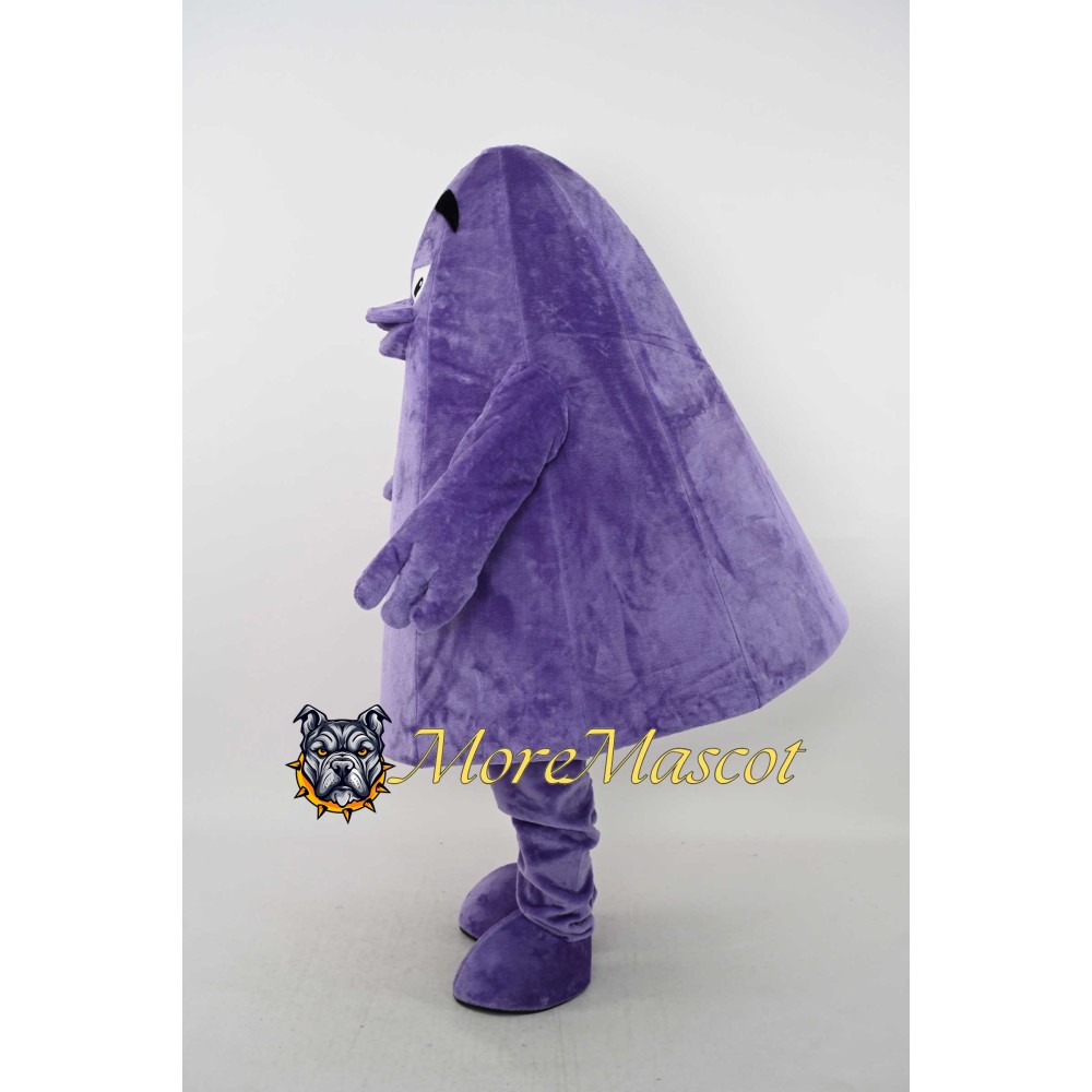 Purple Monster Mascot Costume