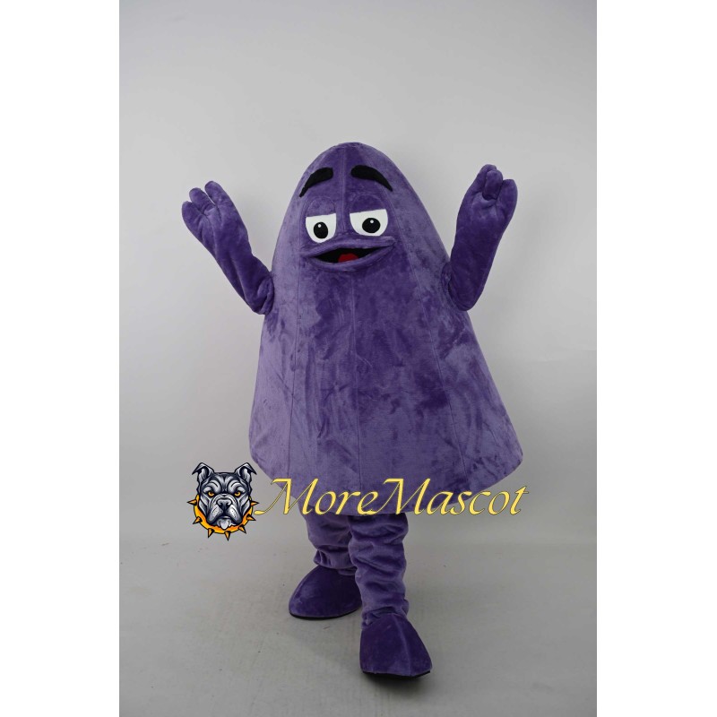 Purple Monster Mascot Costume