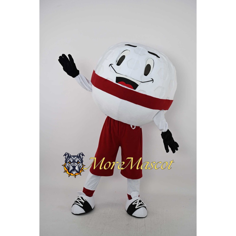 Golf Ball Mascot Costume