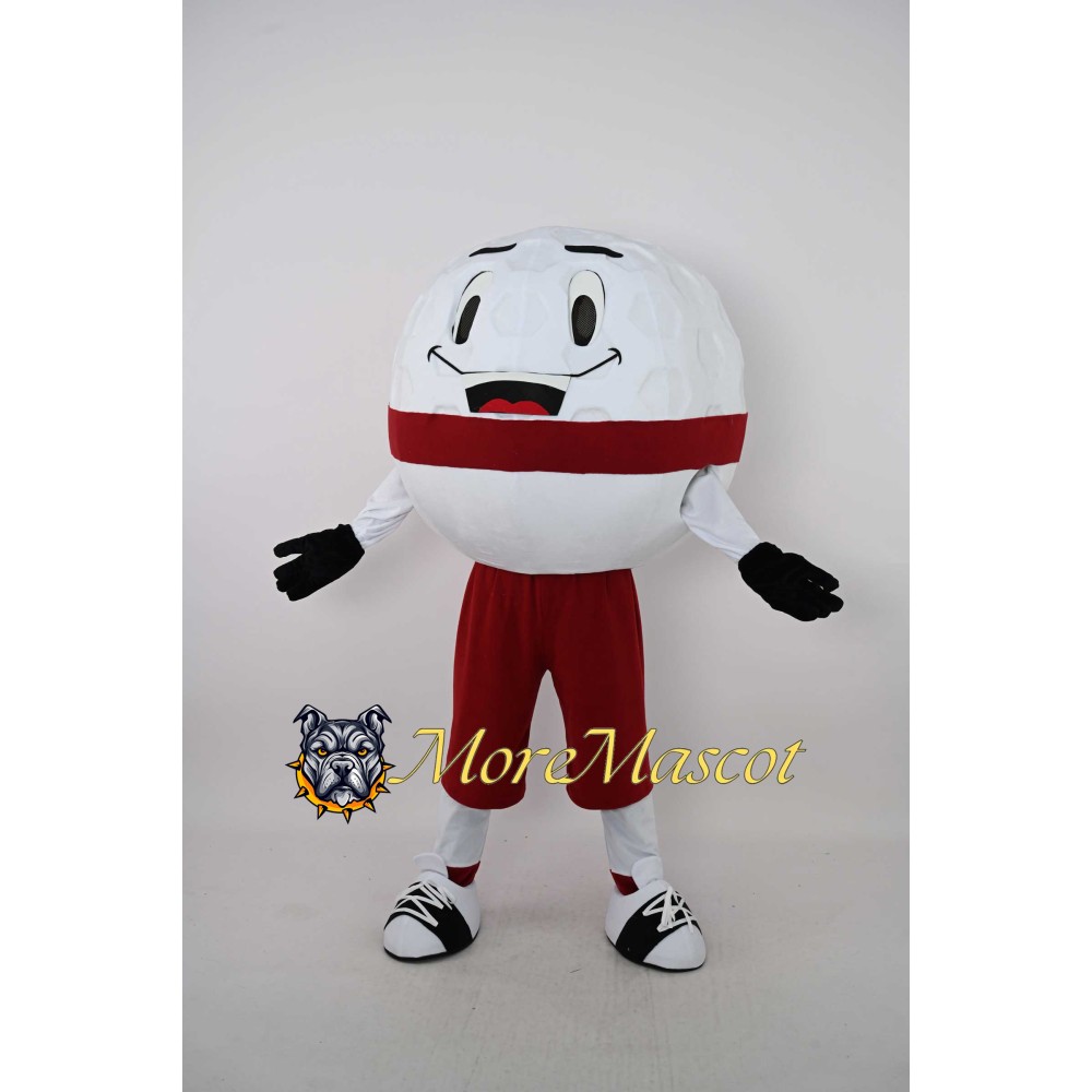 Golf Ball Mascot Costume