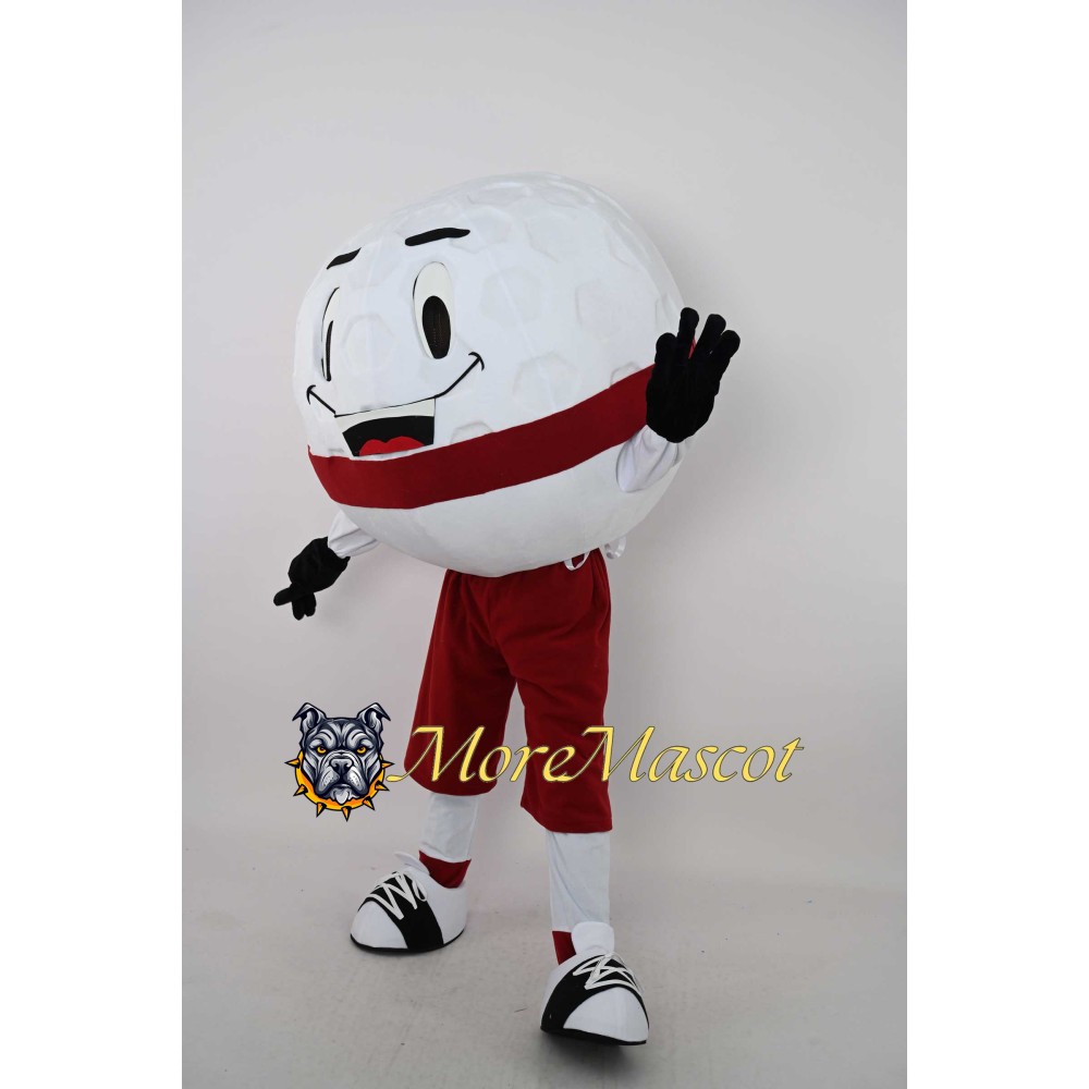 Golf Ball Mascot Costume