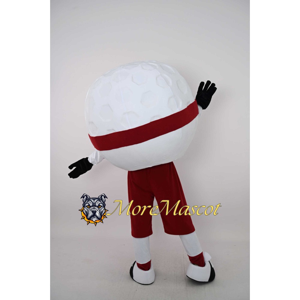 Golf Ball Mascot Costume