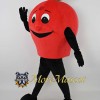 Red Apple Mascot Costume