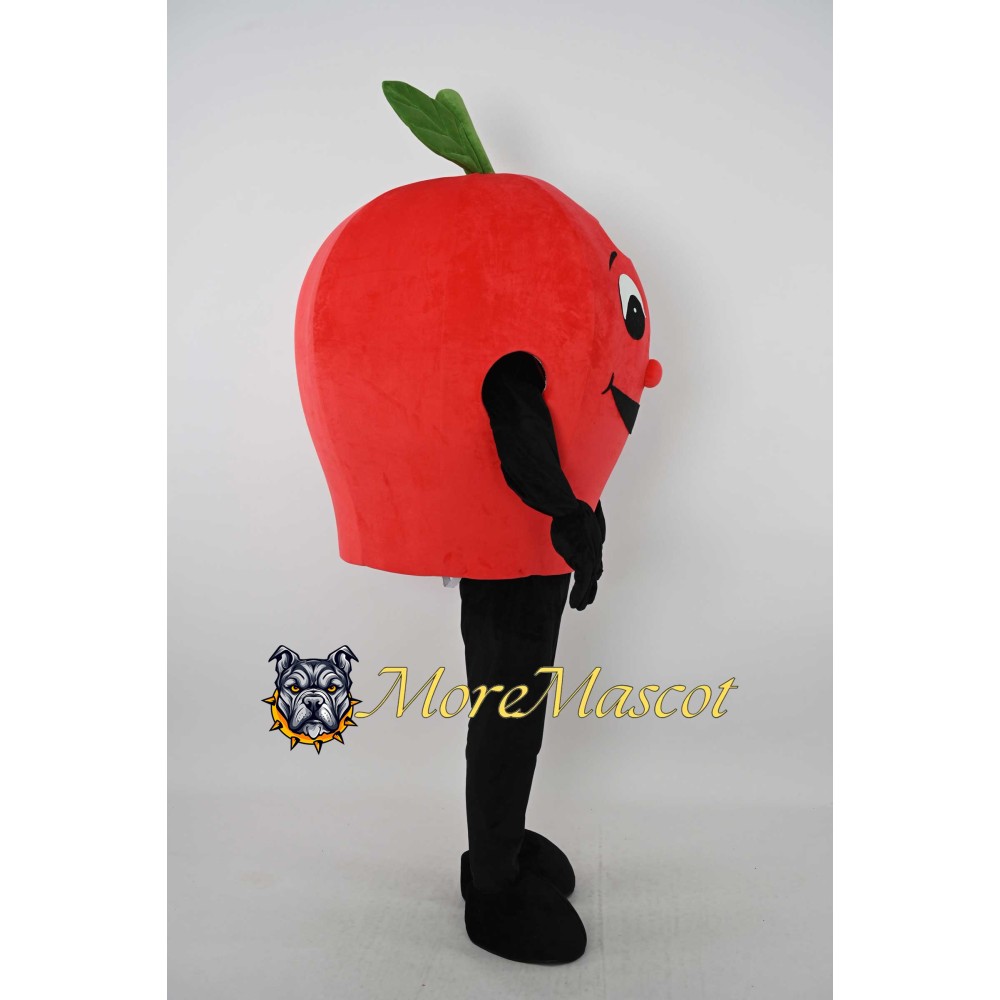 Red Apple Mascot Costume