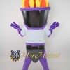 Purple Torch Mascot Costume