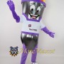 Purple Torch Mascot Costume