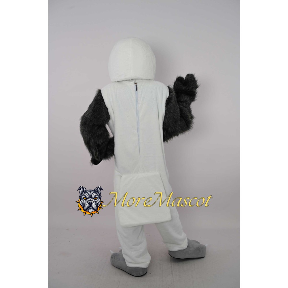 White Bald Eagle Mascot Costume