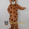Brown Leopard Mascot Costume