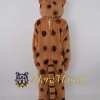 Brown Leopard Mascot Costume