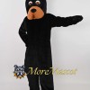Realistic Black Bear Mascot Costume