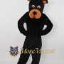 Realistic Black Bear Mascot Costume