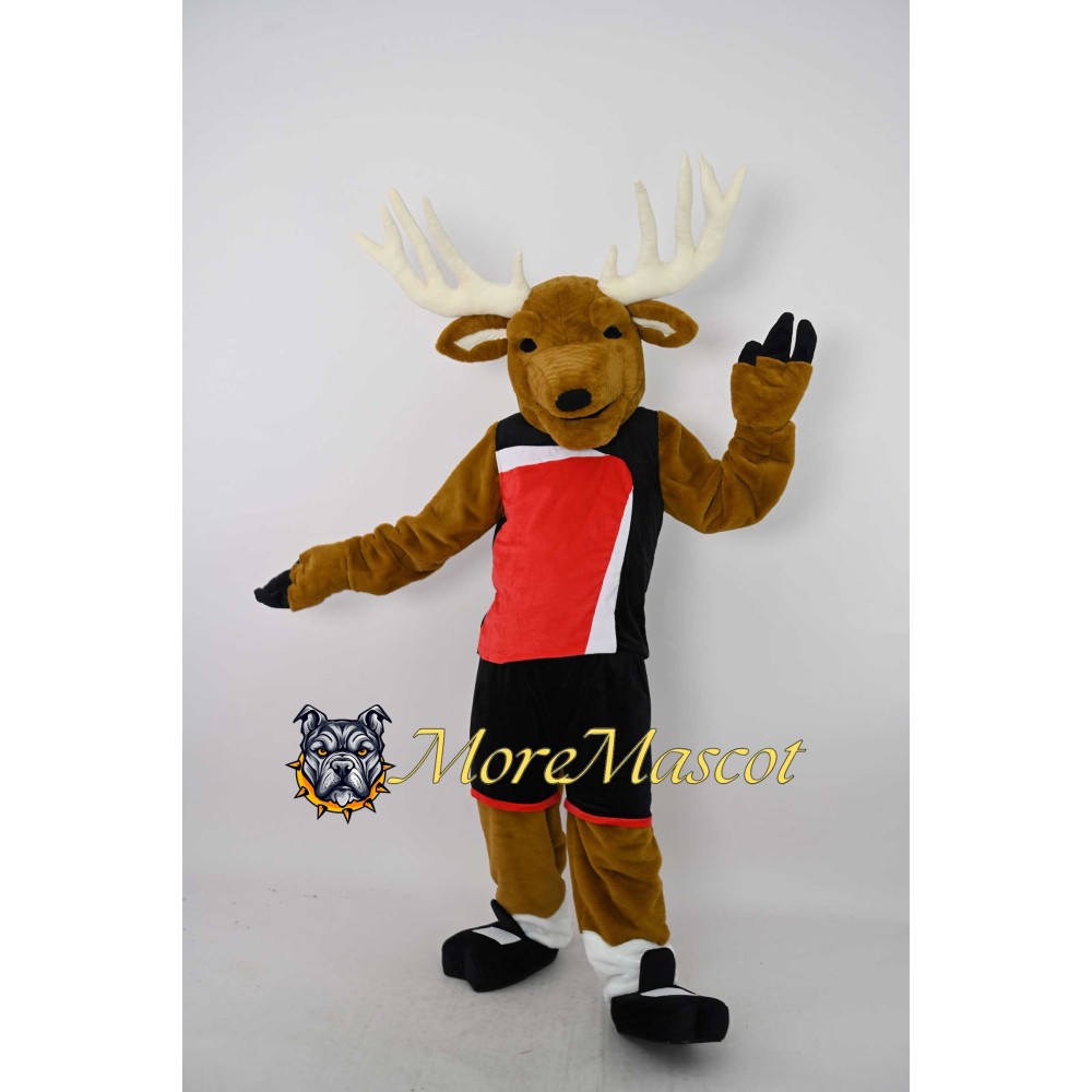Sports Moose Mascot Costume