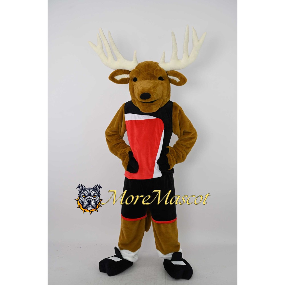 Sports Moose Mascot Costume