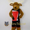 Sports Moose Mascot Costume