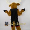 Sports Moose Mascot Costume