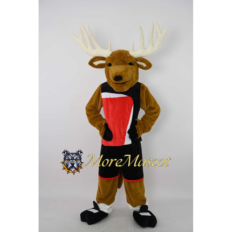 Sports Moose Mascot Costume