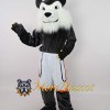 University Black Wolf Mascot Costume