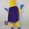 Yellow Superman Mascot Costume