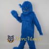 Blue Monster Mascot Furry Costume