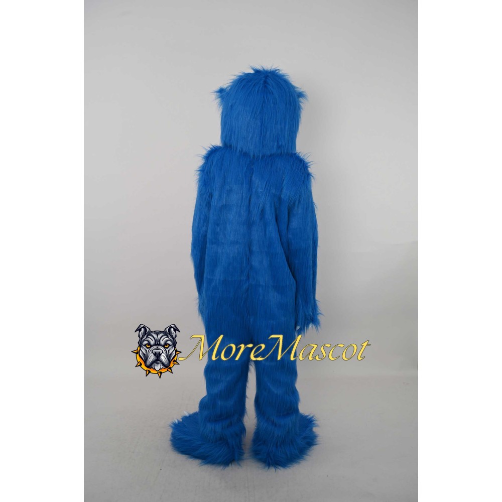 Blue Monster Mascot Furry Costume