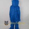 Blue Monster Mascot Furry Costume