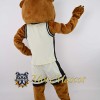 Sports Brown Bear Mascot Costume