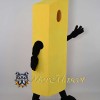 Yellow Building Block Mascot Costume