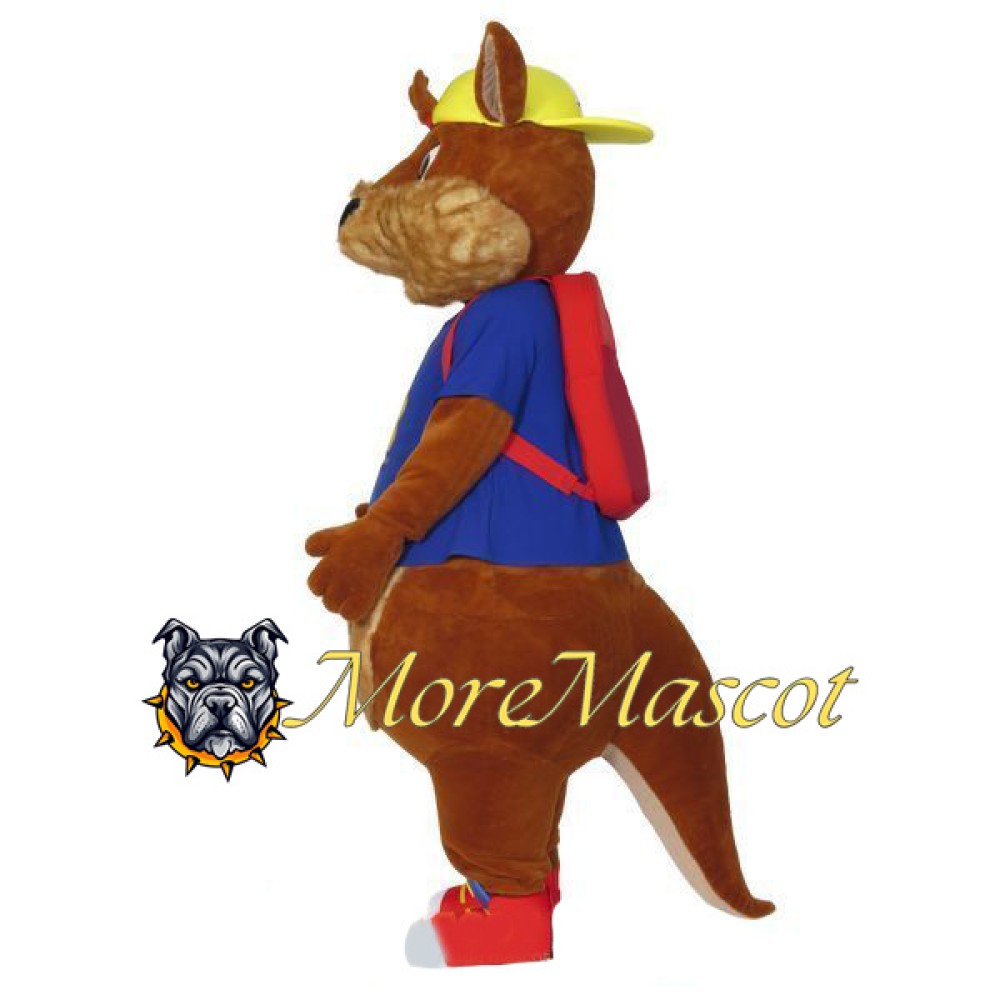 Student Kangaroo Mascot Costume