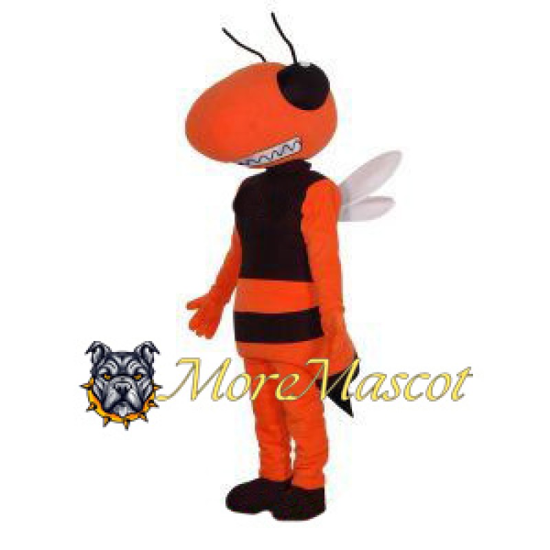 Red Bee Mascot Costume