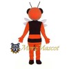 Red Bee Mascot Costume