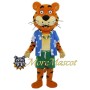 Holiday Tiger Mascot Costume