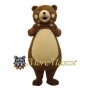 Happy Brown Bear Mascot Costume