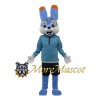 Blue Rabbit Mascot Costume