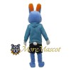 Blue Rabbit Mascot Costume
