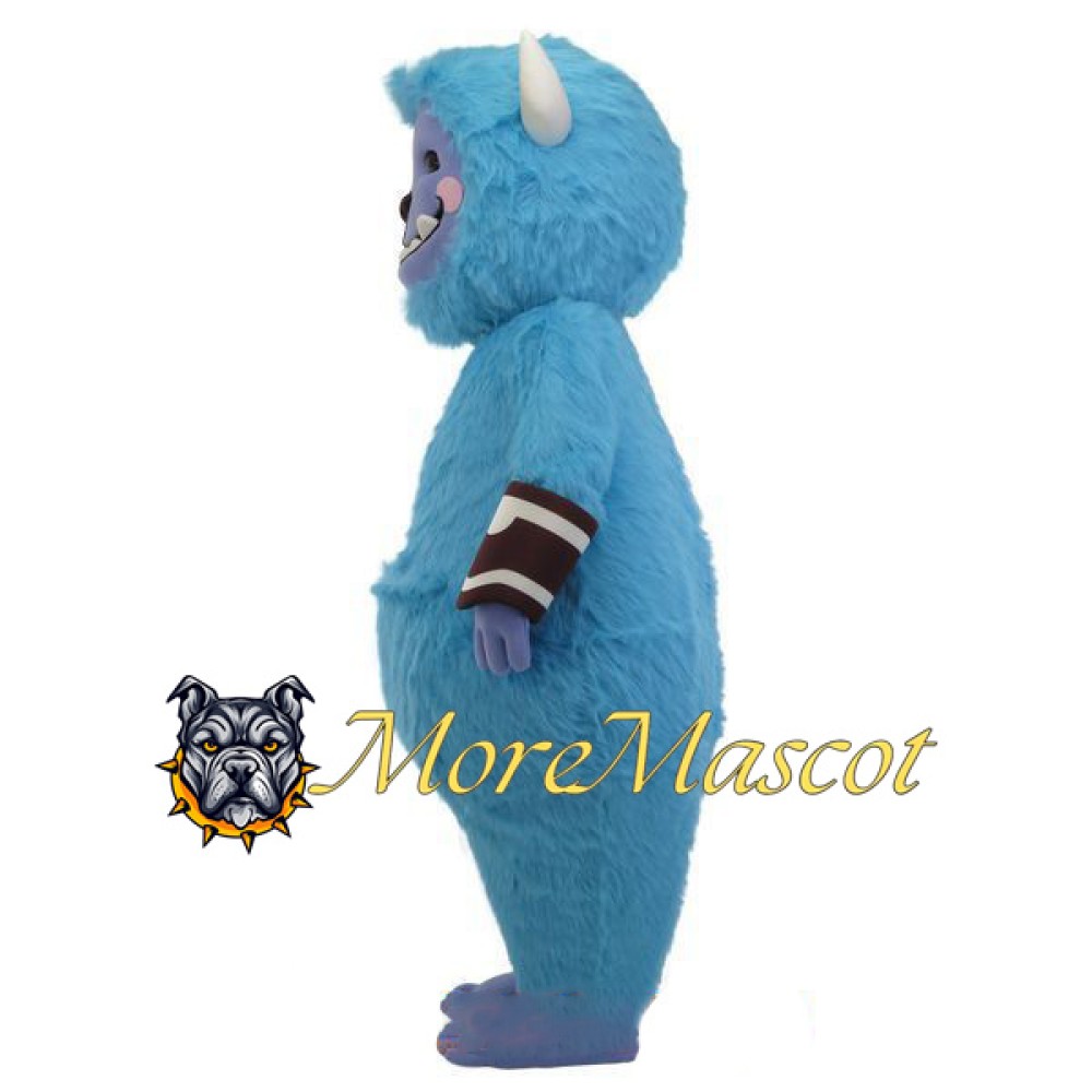 Blue Monster Mascot Costume