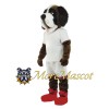 Sports Brown Dog Mascot Costume