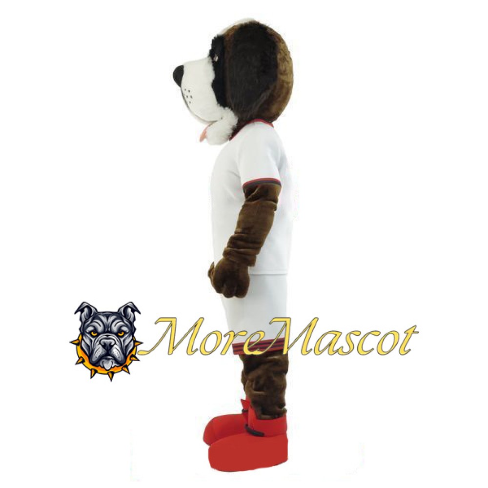 Sports Brown Dog Mascot Costume