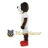 Sports Brown Dog Mascot Costume