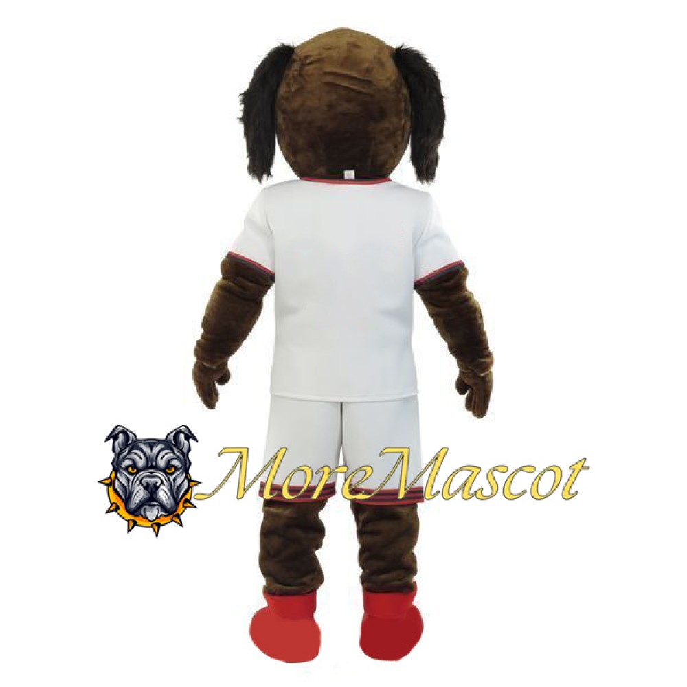 Sports Brown Dog Mascot Costume