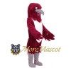 Fierce Red Eagle Mascot Costume