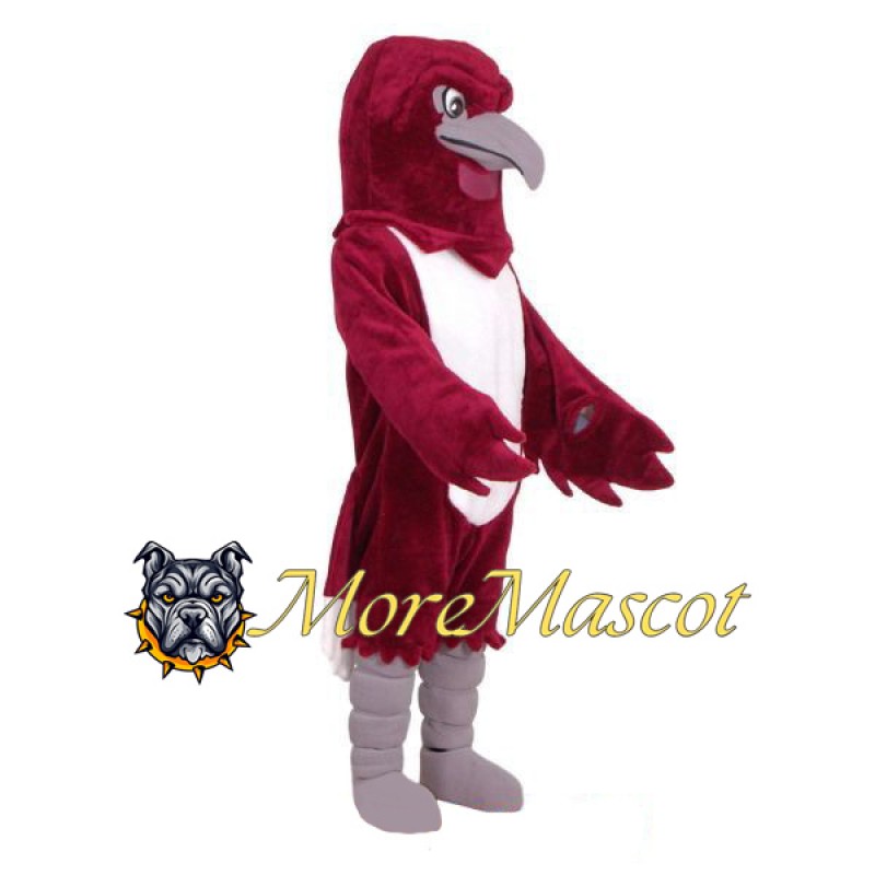 Fierce Red Eagle Mascot Costume