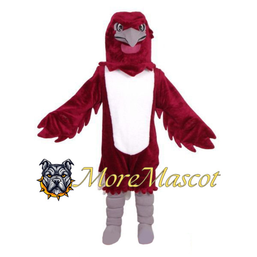 Fierce Red Eagle Mascot Costume