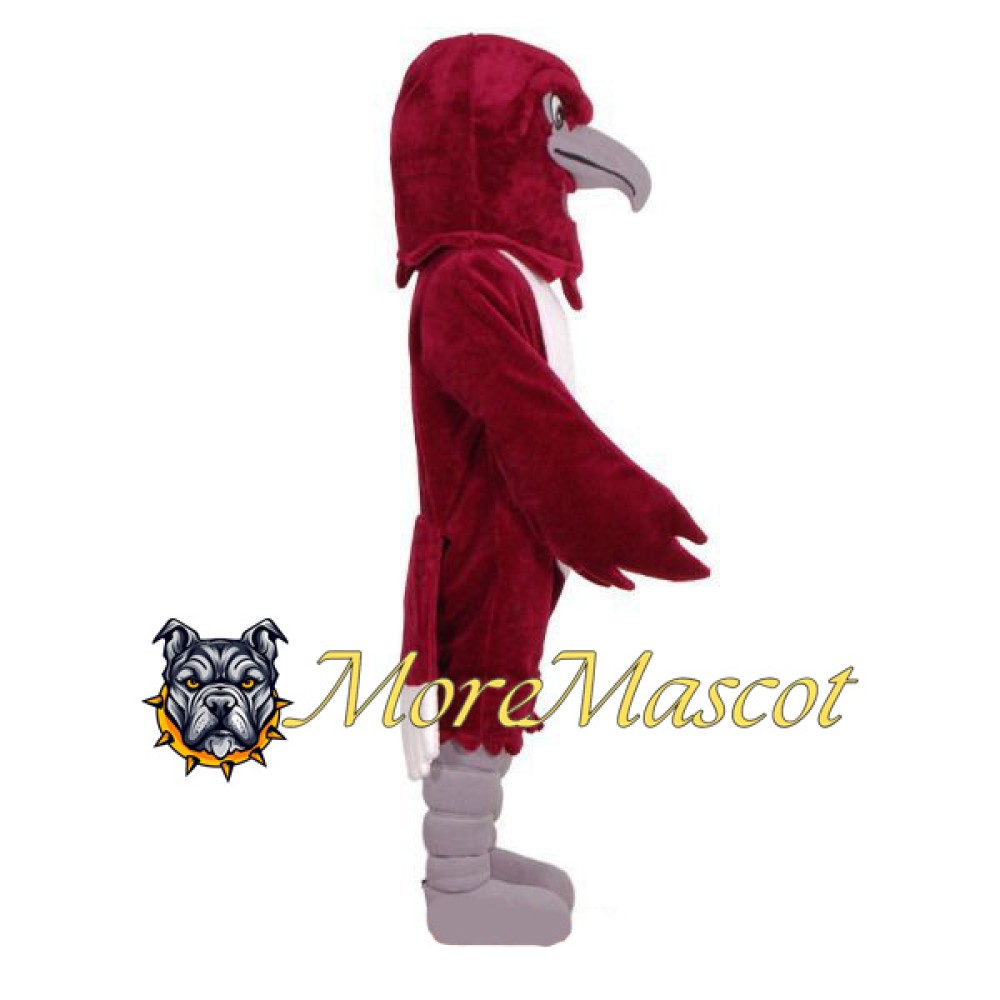 Fierce Red Eagle Mascot Costume